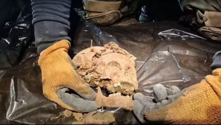 Nazilerin kurban ettiği insanların kalıntıları ortaya çıktı