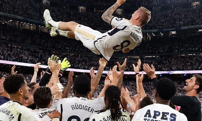 Toni Kroos gözyaşları ile Real Madrid’e veda etti