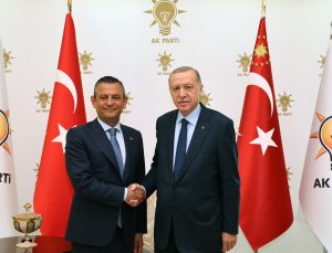 Erdoğan-Özel görüşmesi başladı