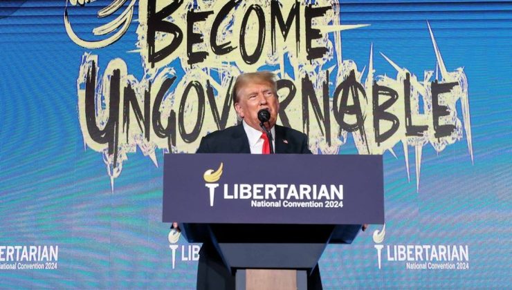 Trump Libertaryan kongresinde yuhalandı