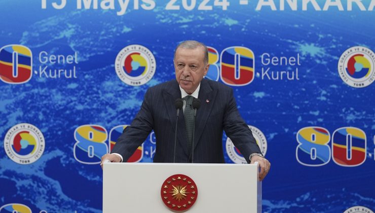 Cumhurbaşkanı Erdoğan, TOBB Genel Kurulu’nda konuştu: Hayır duası edecekler