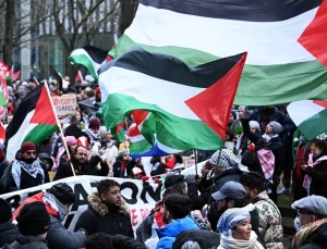 Filistin bayrağı Eurovision’da yasak