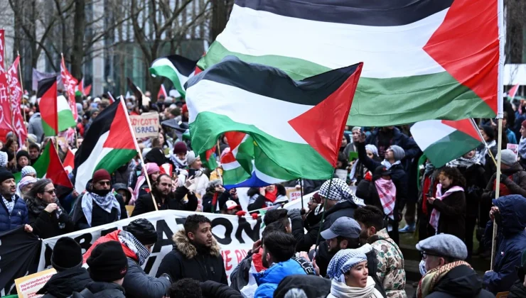 Filistin bayrağı Eurovision’da yasak