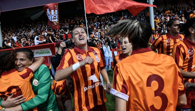 Kadın Futbol Süper Ligi’nde şampiyon Galatasaray