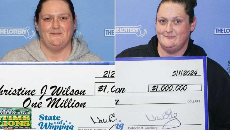 ABD’de bir kadın şans oyunlarından iki kez 1’er milyon dolar kazandı
