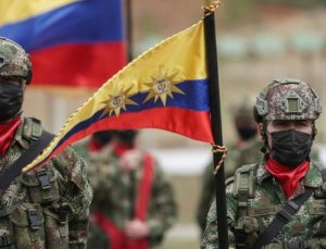 Kolombiya ordusu mühimmatlarını kaybetti