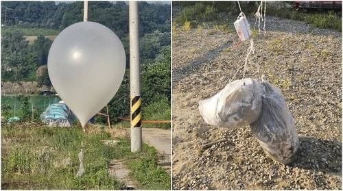 Kuzey Kore misilleme amacıyla Güney Kore’ye balonlarla çöp gönderdi