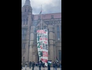 Manchester Üniversitesi öğrencilerinden İsrail ile bağların sonlandırılması talebi