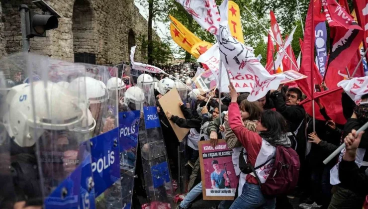  1 Mayıs’a polis müdahalesi