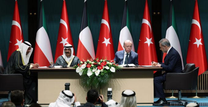 Erdoğan Kuveyt Emiri’ni ağırladı! İki ülke arasında 6 anlaşma imzalandı