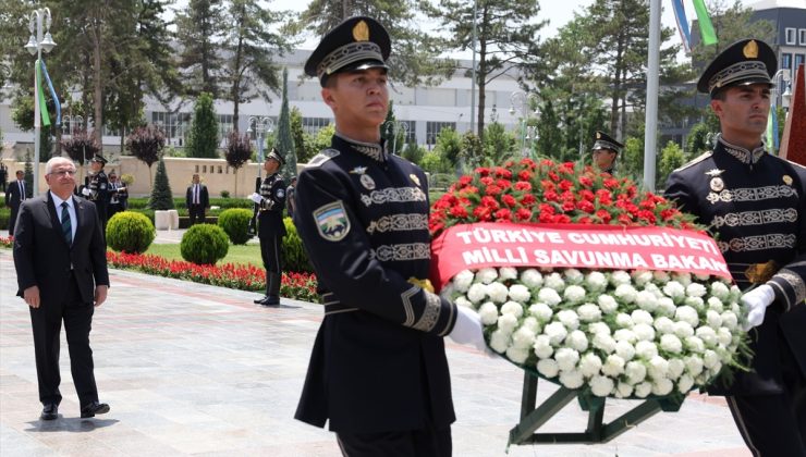 Milli Savunma Bakanı Güler, Özbekistan’da Silahlı Kuvvetler Akademisi’ni ziyaret etti