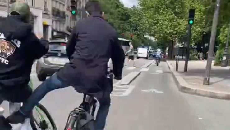 New Jerseyli ünlü kayakçı Jones, Paris’te bisikletinden düşürüldü