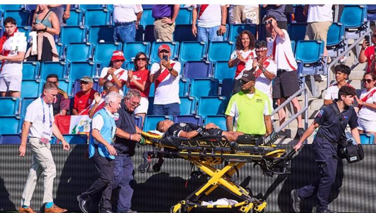 Copa Amerika’da olay: Hakem sıcaktan bayıldı