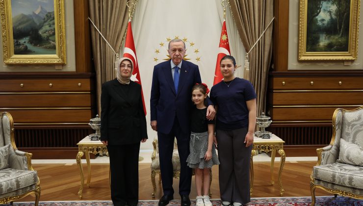 Cumhurbaşkanı Erdoğan Ayşe Ateş’i kabul etti