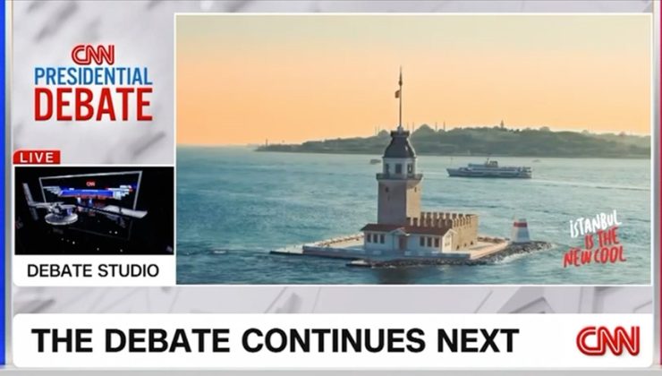 Büyük reklam: ABD başkanlık seçimi öncesi ilk canlı yayın tartışması arasında Türkiye tanıtıldı