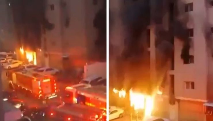 Kuveyt’te yangın felaketi: 41 kişi hayatını kaybetti