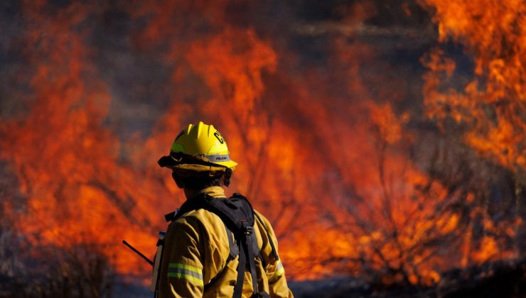 Los Angeles’ta çıkan orman yangınında 1200 kişi tahliye edildi