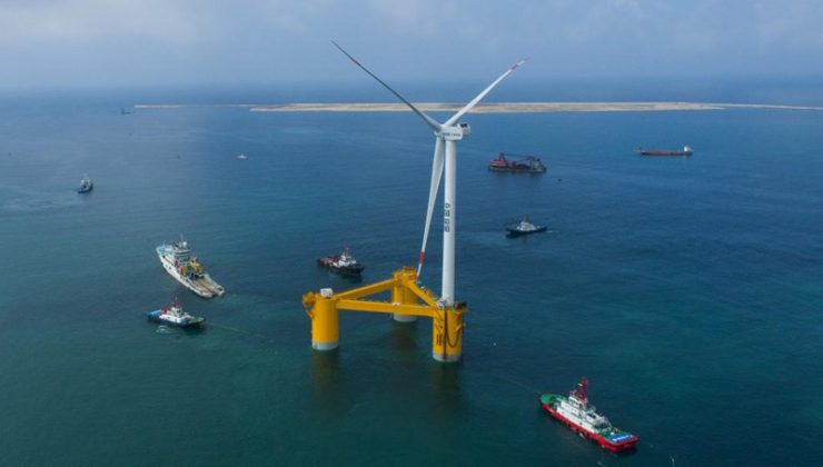 Dünyanın en büyük offshore rüzgar santrali üretime hazır
