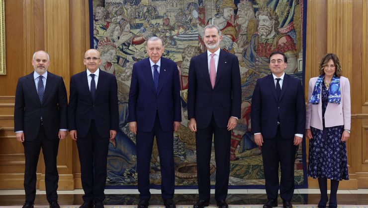 Erdoğan, İspanya Kralı 6. Felipe’yle görüştü