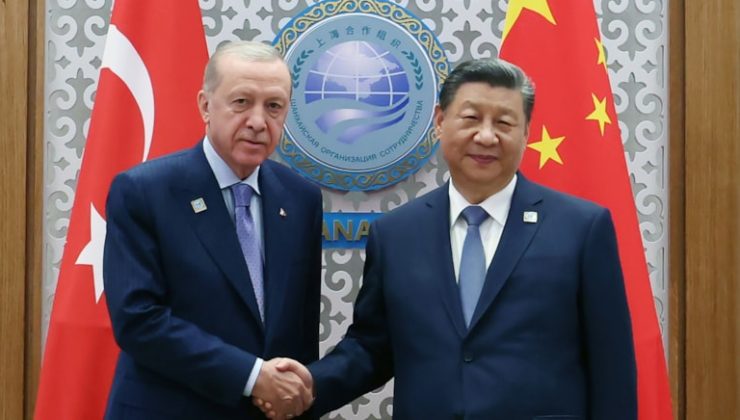 Cumhurbaşkanı Erdoğan Çin lideriyle görüştü
