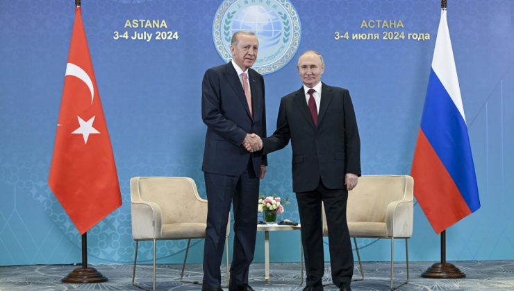 Erdoğan ve Putin görüşmesi gerçekleşti