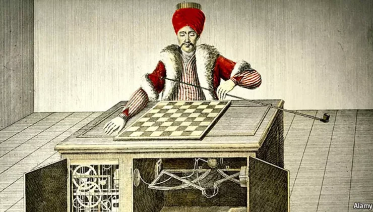 18. yüzyılda herkesi satrançta dize getiren robot, hem de Türk!
