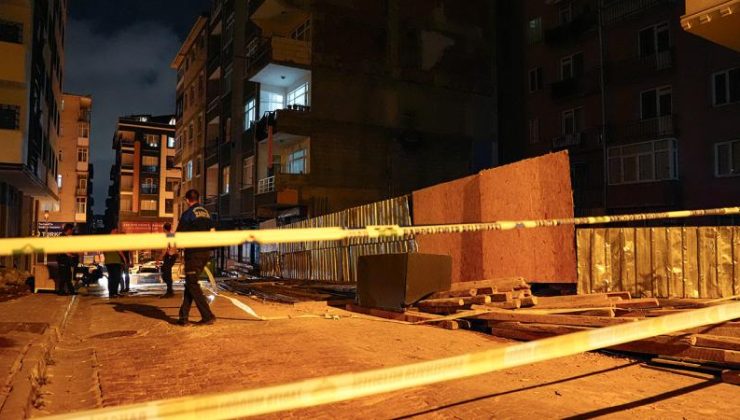 İstanbul’da 6 katlı bina tedbiren boşaltıldı