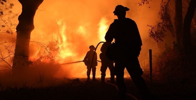 California orman yangının sabotaj şüphesi, bir kişi gözaltına alındı