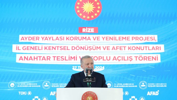 Cumhurbaşkanı Erdoğan’dan belediye borçları açıklaması