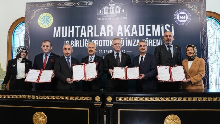 İstanbul’da 961 muhtar ‘Muhtarlar Akademisi’nde eğitim alacak
