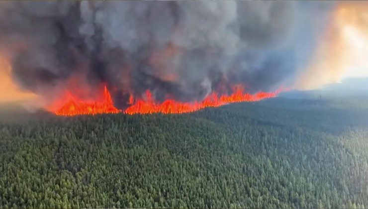 Kanada’da orman yangınları: Binlerce kişi tahliye edildi