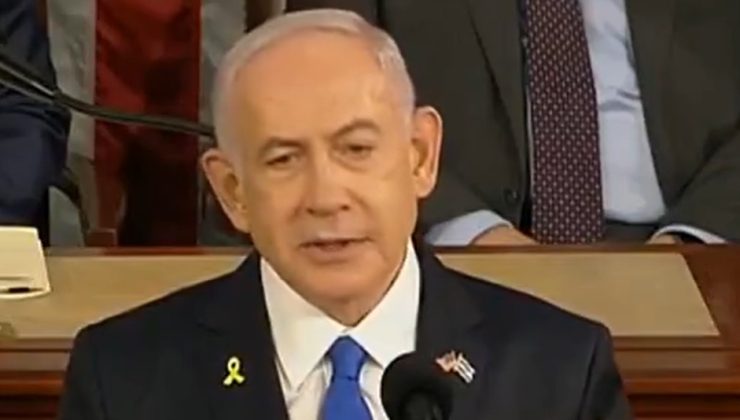 Netanyahu, ABD Kongresi’nde: “Refah’ta hiç sivil öldürülmedi”