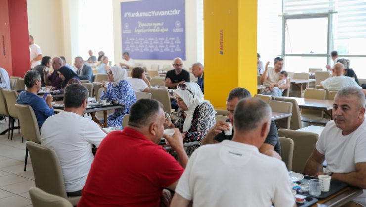 Emeklilerin Antalya’daki yurtlarda ücretsiz tatili başladı