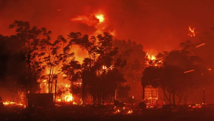Komşuyu dumanlar sardı: Yunanistan yangınlarla mücadele ediyor