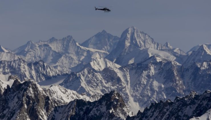 Mont Blanc Dağı’nda bir dağcı feci şekilde can verdi