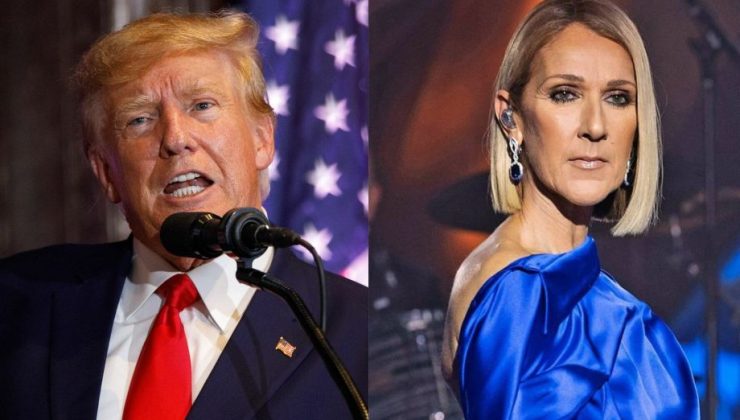 Celine Dion,Trump’a tepki gösterdi