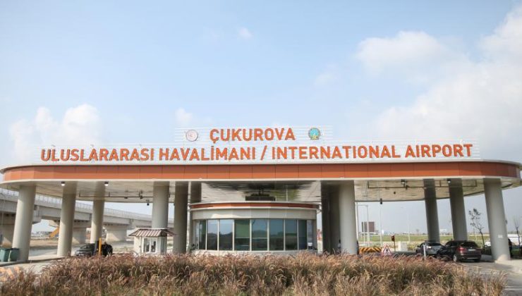 Çukurova Uluslararası Havalimanı’nda 24 saatte 11 bin yolcuya hizmet verildi