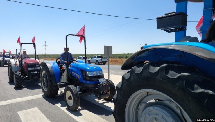 Antep fıstığı üreticilerinden traktörlü protesto: Fiyatlar düşük