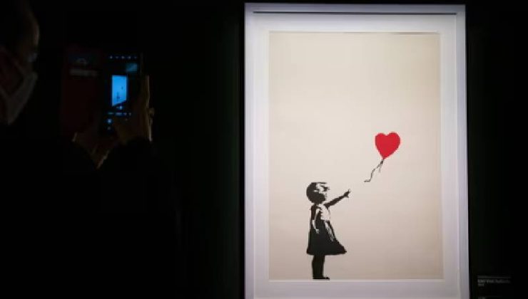 Londra’da çalınan Bansky eseri bulundu