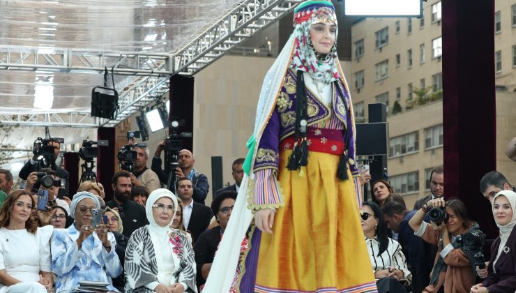 Emine Erdoğan’dan New York’ta çeyiz defilesi