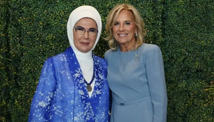 Emine Erdoğan’dan Jill Biden’a teşekkür