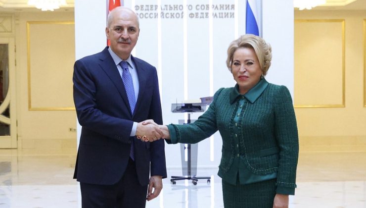 TBMM Başkanı Kurtulmuş ve Matviyenko görüştü: Umarım Türkiye’nin BRICS üyeliği de kısa zamanda gerçekleşir