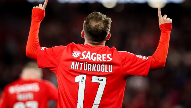 Kerem Aktürkoğlu hat-trick yaptı: Benfica kendi evinde çok farklı!