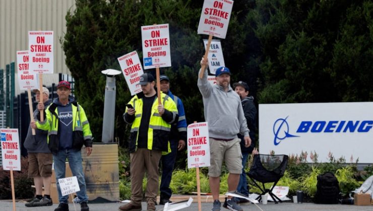 33 bin işçi greve gitmişti… Boeing tekrar masaya oturuyor