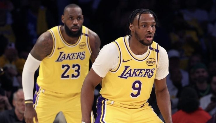 LeBron James’in oğlu Bronny James NBA’de bir ilki yaşadı!