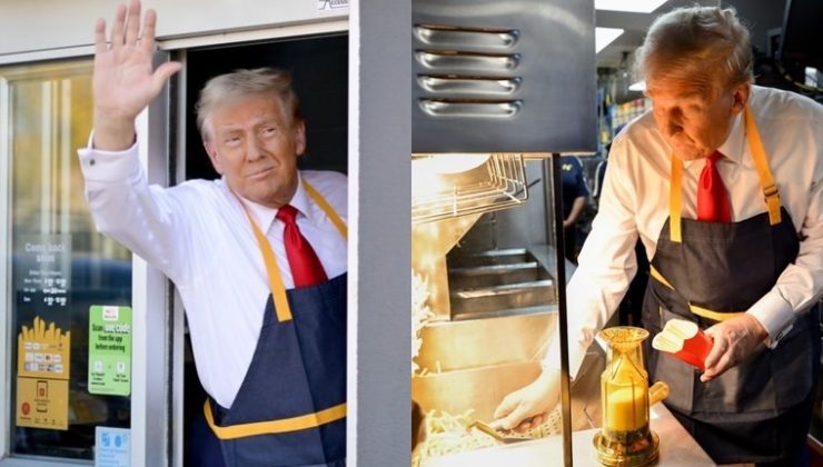 McDonald’s’ta çalışan Trump şimdi de 44 dolara tişört satıyor