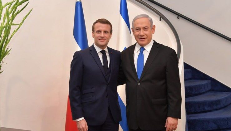 Macron’dan Netanyahu’ya: İsrail’in BM kararıyla kurulduğunu unutmamalı