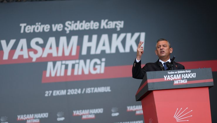 Özel’den Erdoğan’a: Ne diyorsan sen söyle