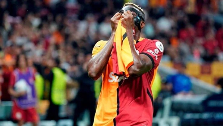 Galatasaray’da Tottenham maçı öncesi Victor Osimhen gelişmesi