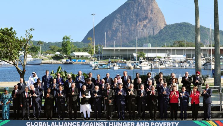 Cumhurbaşkanı Erdoğan, G20 Liderler Zirvesi’nde aile fotoğrafı çekimine katıldı